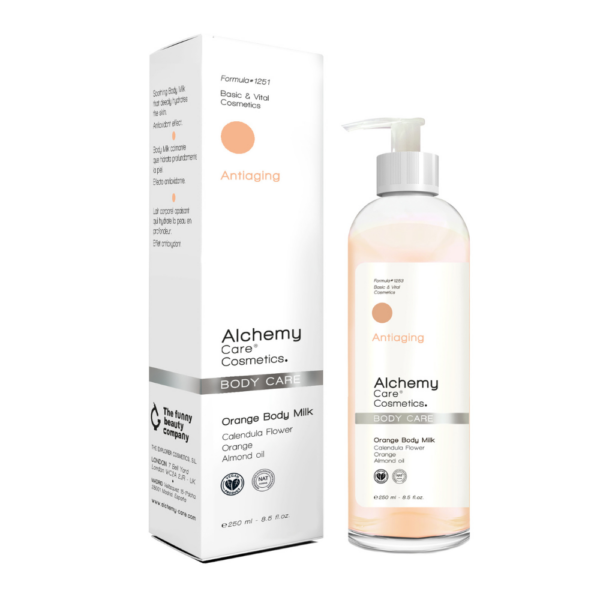 Alchemy Orange Body Milk Antiaging Värskendav ja pehmendav kehakreem300ml