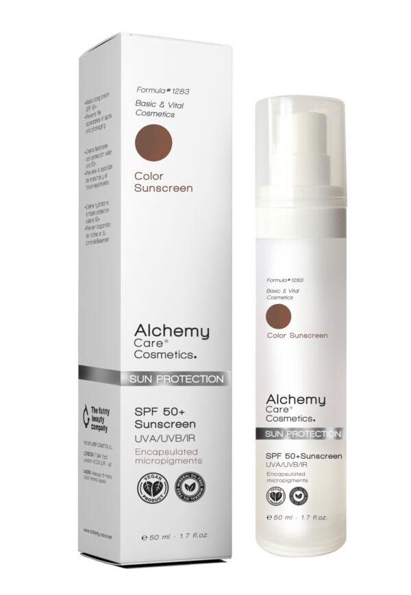 Alchemy Sun Protection SPF 50+ Color Suncreen kiiresti imenduv kreem 50ml