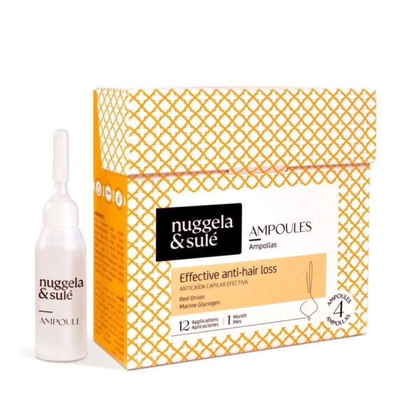 Nuggela&Sulé Juukseampullid Anti-Hair Loss 4tk 4x10ml