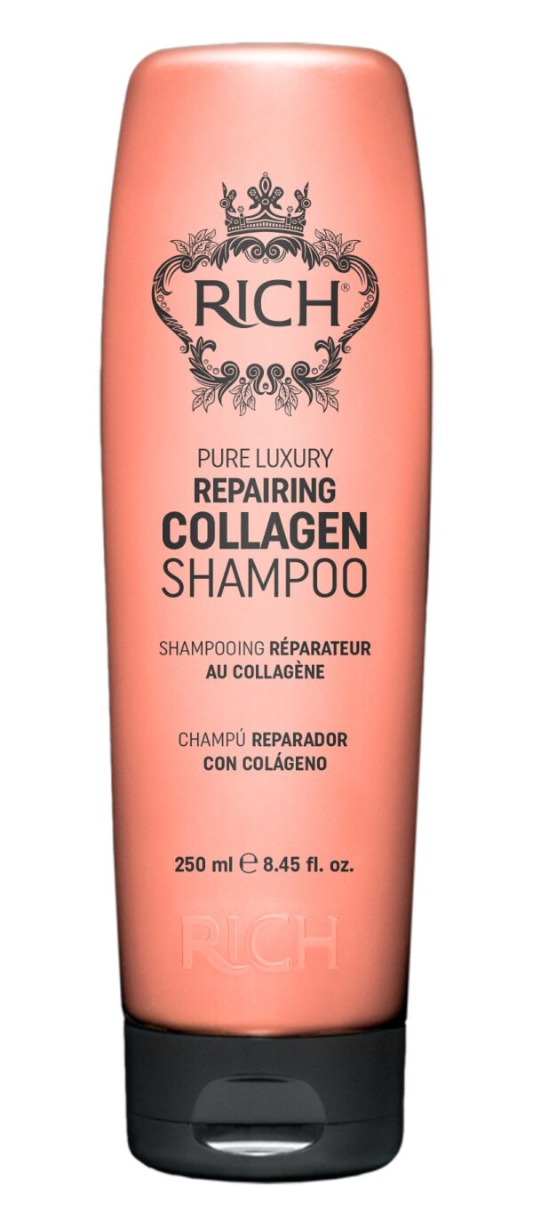 Rich Pure Luxury Repairing Collagen taastav šampoon kollageeniga 250ml - Image 3