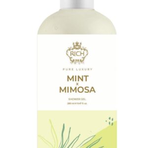 Rich Pure Luxury Shower Gel Mint & Mimosa troopilise lõhnaga dušigeel 280ml