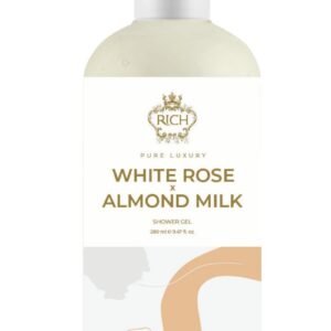 Rich Pure Luxury Shower Gel White Rose & Almond õrna lillelise lõhnaga dušigeel 280ml