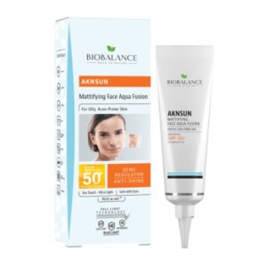 Bio Balance Aknsun Matifying Face Aqua Fuison 50+SPF päikesekaitsekreem rasusele ja aknele kalduvale nahale 40ml