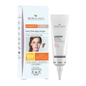 Bio Balance Tinted Medium Sun Spot Color Control & Dark Spots 50+SPF vananemisvastane kreem 40ml