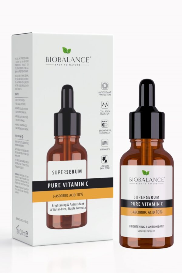 Bio Balance Pure Vitamin C L-Ascorbic Acid 10% kirgastav seerum 30ml