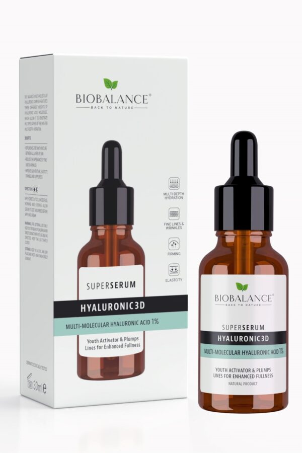 Bio Balance Hyalu-Plump Multi-Molecular Hyaluronic Acid 1% hüaluroonhappe seerum 30ml