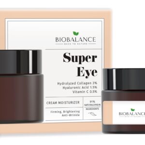 Bio Balance Super Eye pinguldav ja niisutav silmakreem hüaluroonhappe, kollageeni ja C-vitamiiniga 20ml