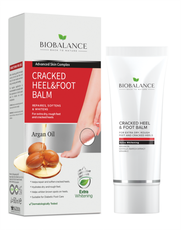 Bio Balance Argan Oil Cracked Heel & Foot Balm kreem lõhenenud kandadele 60ml
