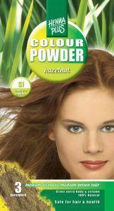 Henna Plus püsivärvipulber 51 pähklipruun