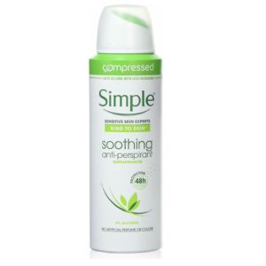 Simple Soothing aerosooldeodorant lõhnatu