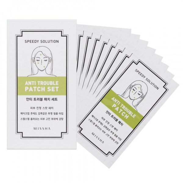 Missha Speedy Solution Anti Trouble Patch Set akneplaastrid 8tk