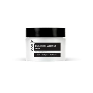 Coxir Black Snail Collagen Cream niisutav ja kortsuvastane näokreem 50ml