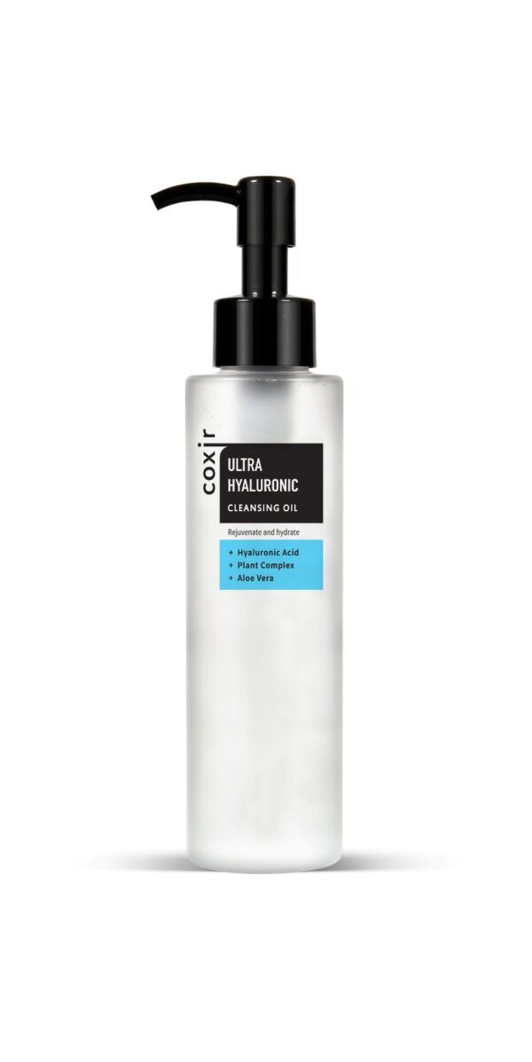 Coxir Ultra Hyaluronic Cleansing Oil õrnatoimeline niisutav meigieemaldusõli   150ml