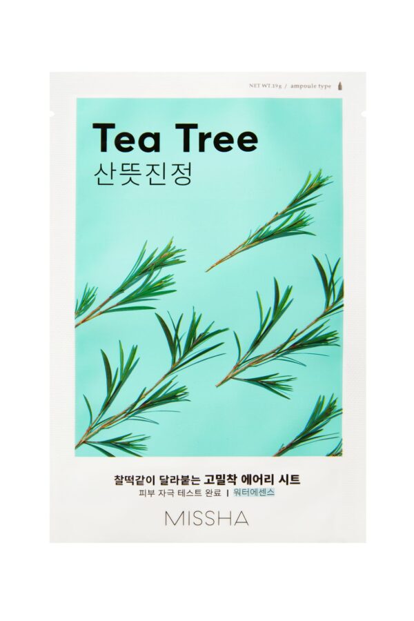 Missha Airy Fit Sheet Mask Tea Tree rahustav kangasmask 19g