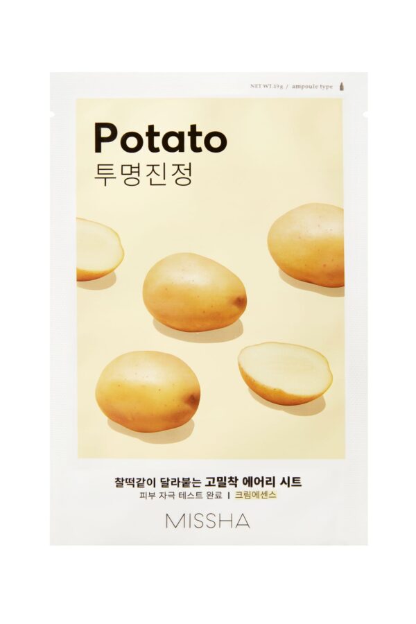 Missha Airy Fit Sheet Mask Potato puhastav kangasmask 19g