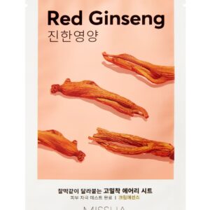 Missha Airy Fit Sheet Mask Red Ginseng kortsudevastane kangasmask 19g