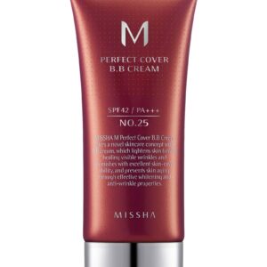 Missha M Perfect Cover BB kreem SPF42 PA+++No.25 Warm Beige 20ml