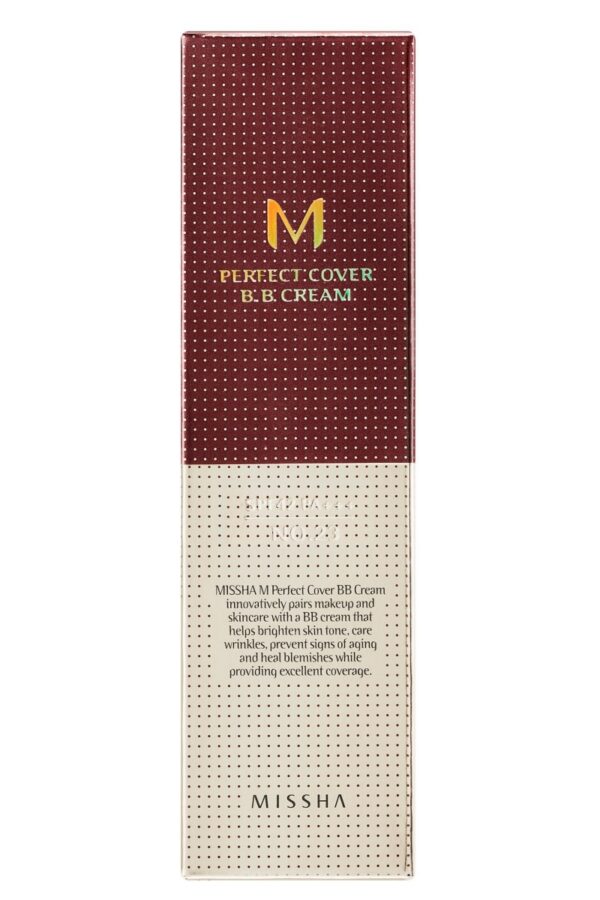 Missha M Perfect Cover Bb kreem Spf42 Pa+++No.23 Natural Beige 50ml - Image 2