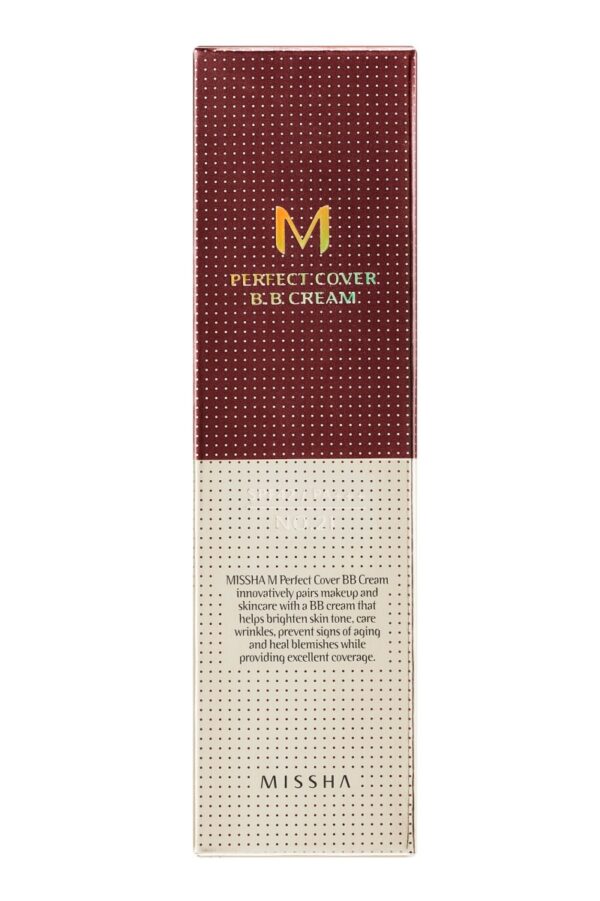 Missha M Perfect Cover Bb kreem Spf42 Pa+++No.21 Light Beige 50ml - Image 2