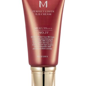 Missha M Perfect Cover Bb kreem Spf42 Pa+++No.27 Honey Beige 50ml
