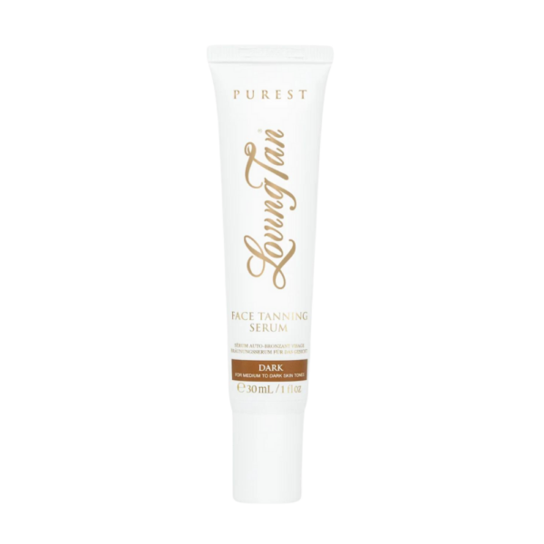 Loving Tan Purest Face Tanning Serum isepruunistav näoseerum dark 30ml