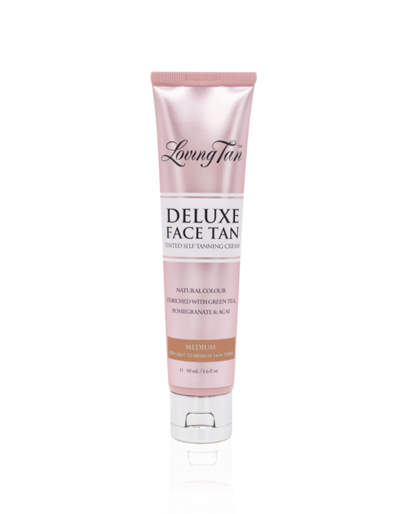 Loving Tan Deluxe Face Tan isepruunistav kreem näole medium 50ml