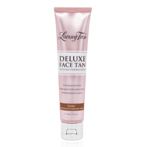 Loving Tan Deluxe Face Tan isepruunistav kreem näole dark 50ml