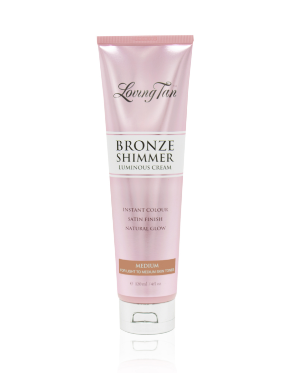 Loving Tan Bronze Shimmer Luminous Cream säraandev kreem - medium 120ml
