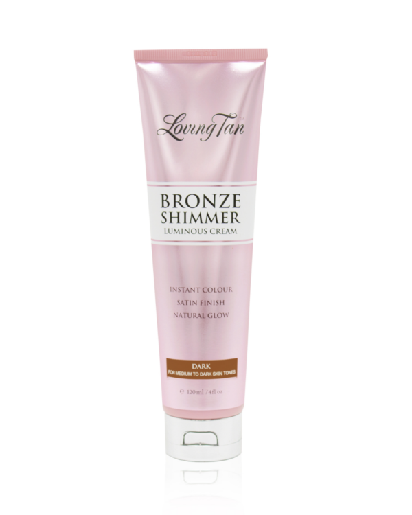 Loving Tan Bronze Shimmer Luminous Cream säraandev kreem - dark 120ml