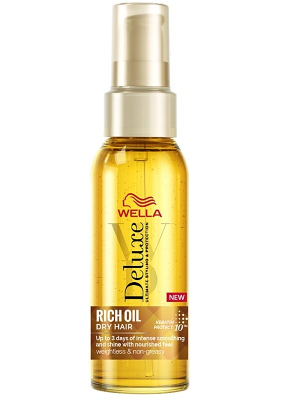 Wella Deluxe Rich Oil rikkalik stiliseerimisõli kuivadele juustele 100ml