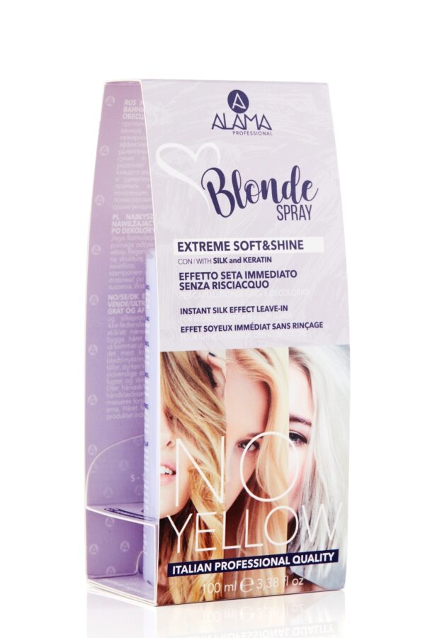 Alama No-Yellow  Violetset pigmenti sisaldav juuksesprei 100ml - Image 3