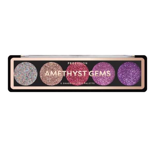 Profusion Amethyst Gems glitter lauvärvipalett