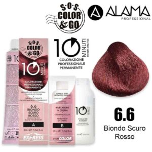 Alama Color & Go Juuksevärv 6.6  dark blond red