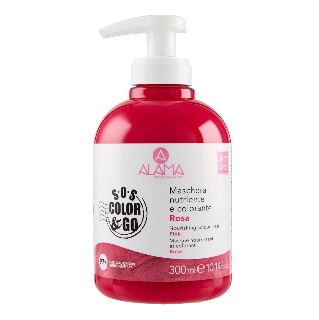 Alama Color&Go Tooniv juuksemask Rosa 300ml