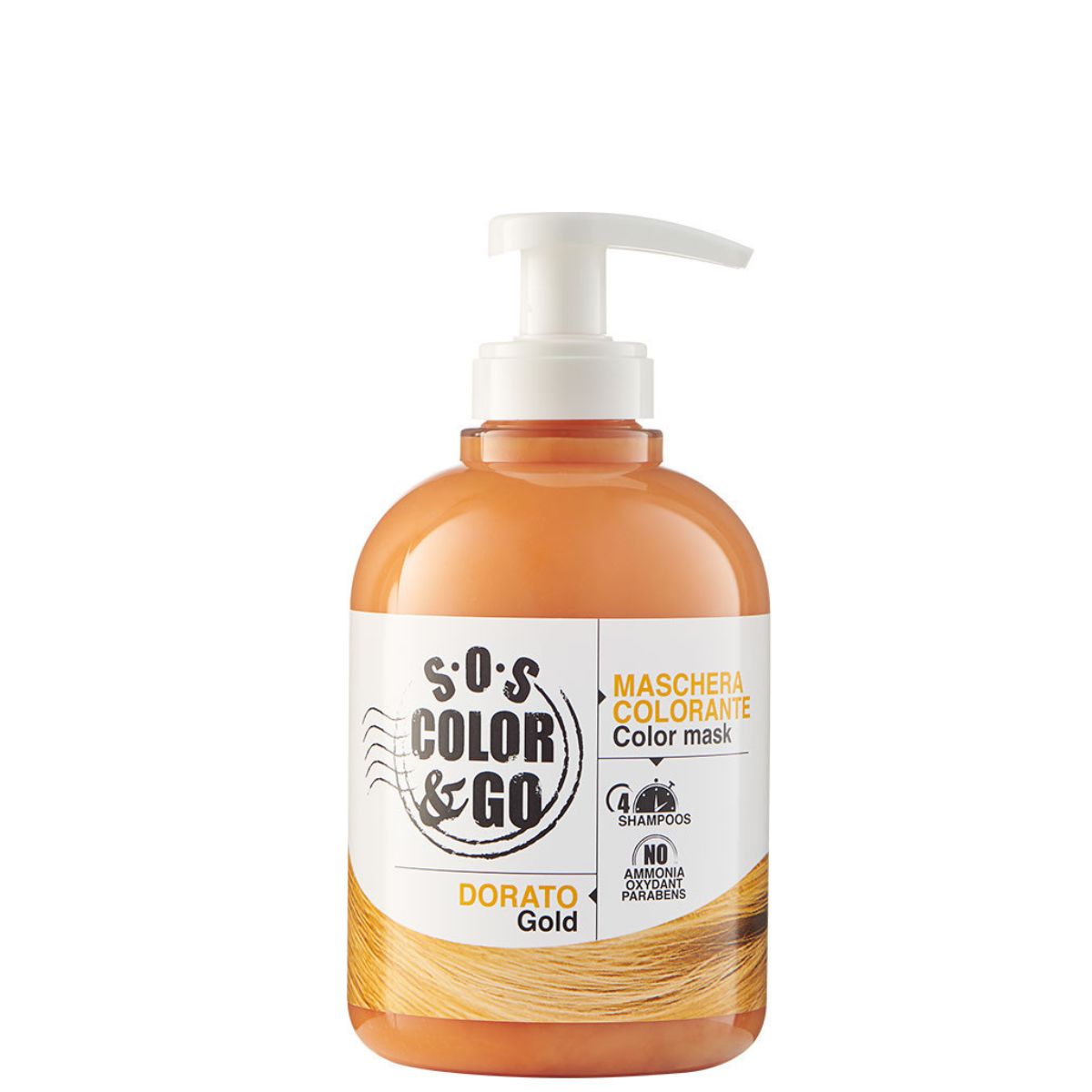 Alama Color&Go Tooniv juuksemask Gold 300ml