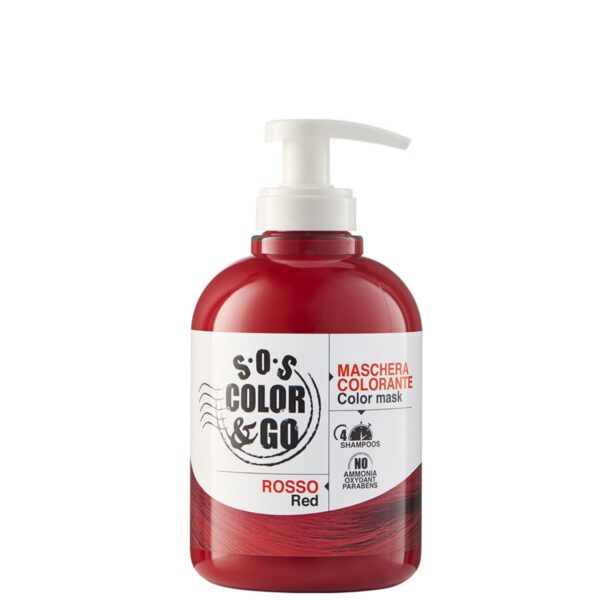 Alama Color&Go Tooniv juuksemask Red 300ml