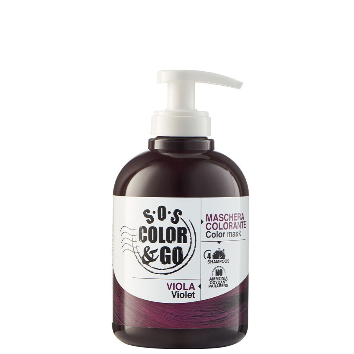Alama Color&Go Tooniv juuksemask Violet 300ml