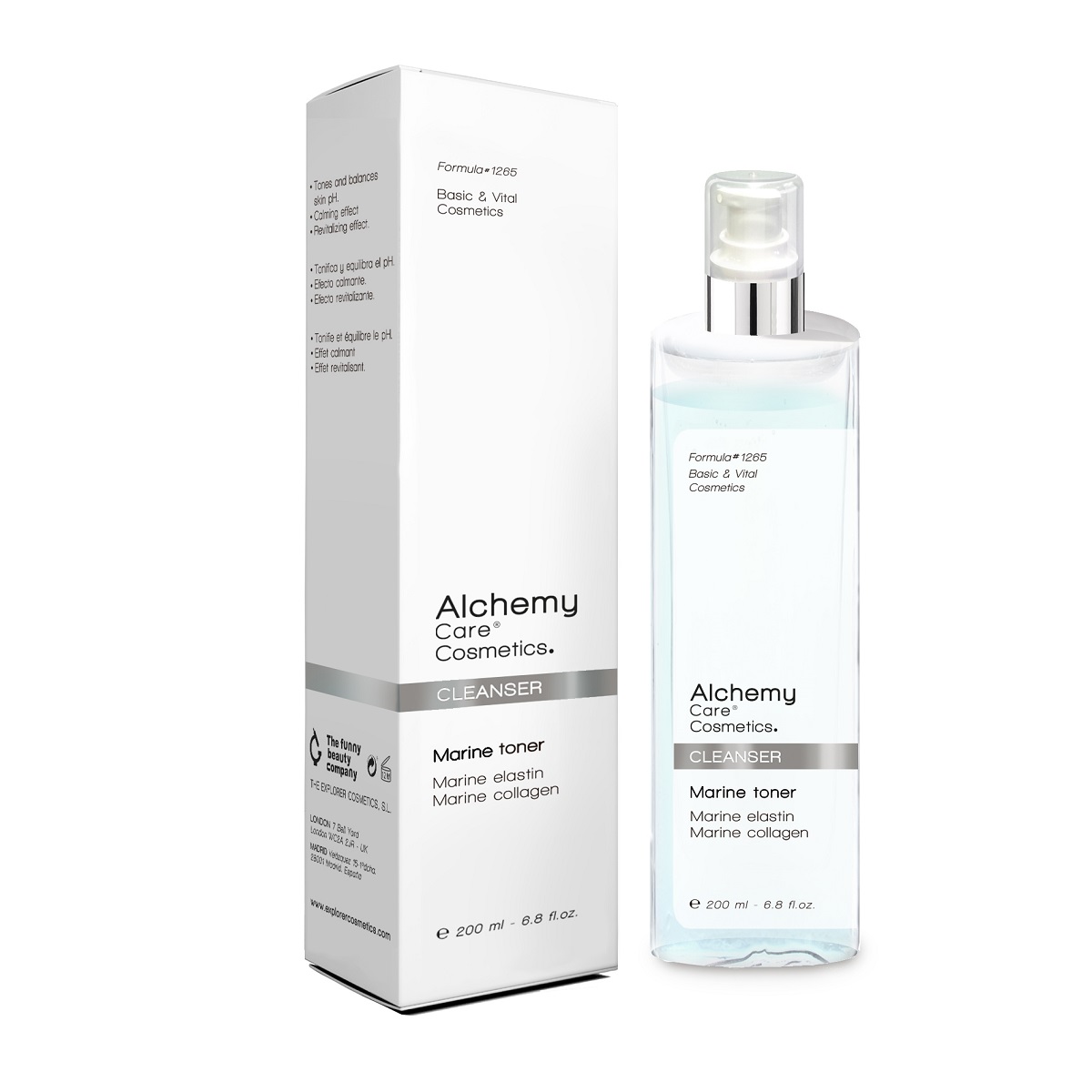 Alchemy Cleanser Marine Toner Värskendav toonik-losjoon 200ml