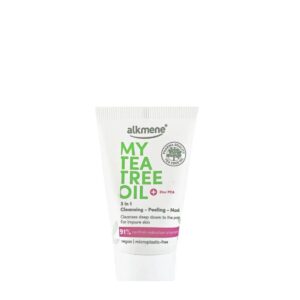 Alkmene My Tea Tree kolm ühes näopesugeel-koorija-mask teepuuõliga 20ml