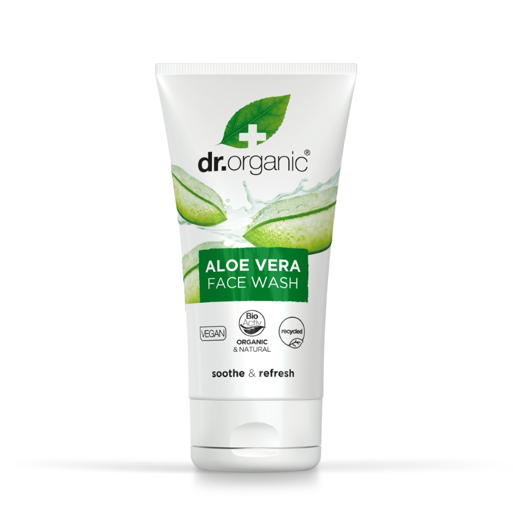 Dr.Organic Aloe Vera rahustav näopuhastuskreem