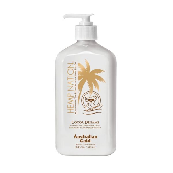 Australian Gold Hemp Nation Cocoa Dreams Tan Extender 535ml