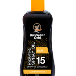 Australian Gold SPF 15 Spray Oil with Carrot  päevitusõli porgandiekstraktiga 237ml