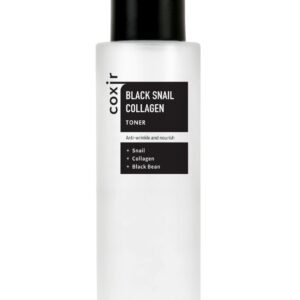 Coxir Black Snail Collagen Toner kolm ühes vananemisvastane ja niisutav toonik 150ml