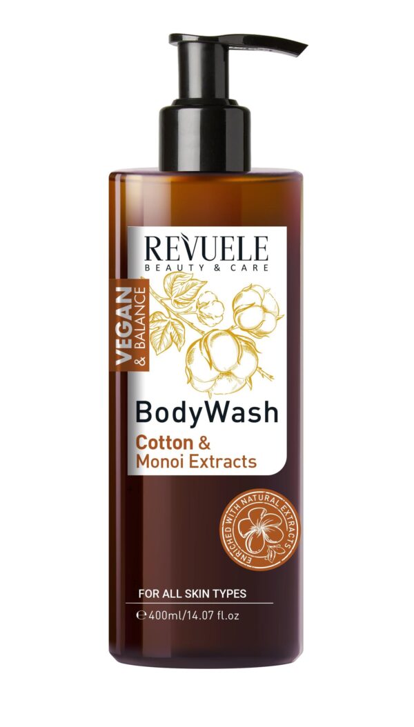 Revuele Vegan&Balance dušigeel puuvill-monoi