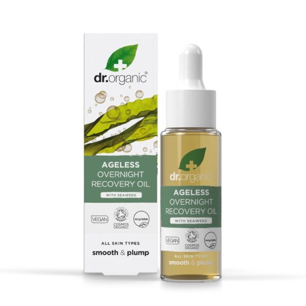 Dr. Organic Seaweed Ageless öine taastav õli 30ml