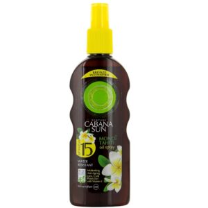Cabana Sun Päevitust kiirendav õli sprei Monoi Tahiti SPF15 200ml