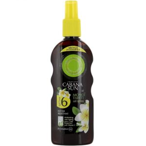 Cabana Sun Päevitust kiirendav õli sprei Monoi Tahiti SPF6 200ml