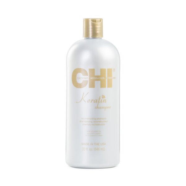 Chi Keratin šampoon kahjustatud juustele 946 ml