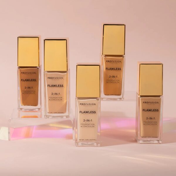 ​Profusion Flawless 2in1 jumestuskreem ja peitekreem "honey" - Image 5