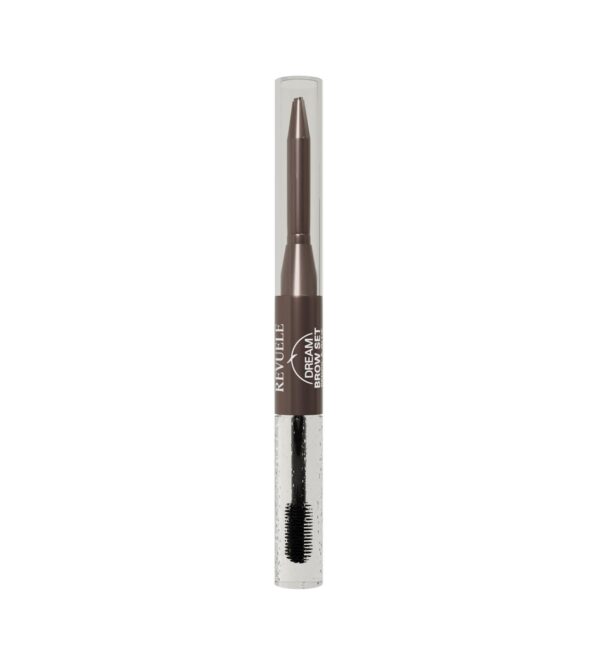 Revuele Dream Brow Set kulmupliiats ja geel-liim 03 Dark Blonde